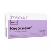 Клебсифаг® (Бактериофаг клебсиел поливалентный очищенный)